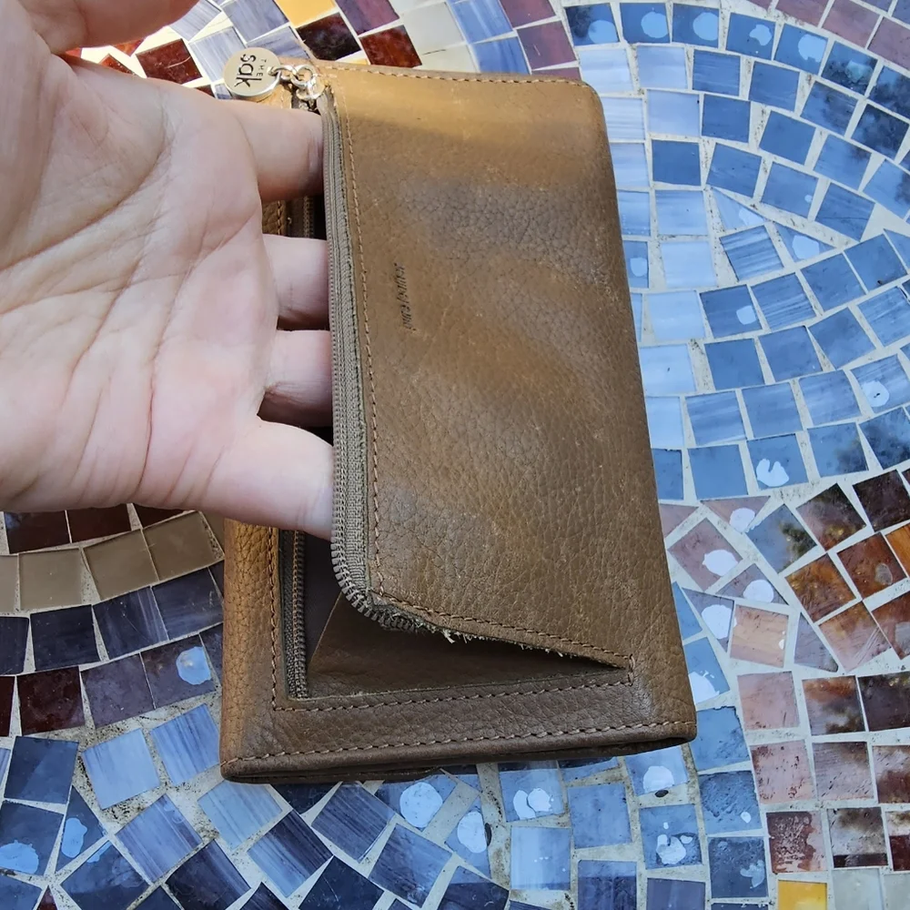 The Sac leather wallet‎